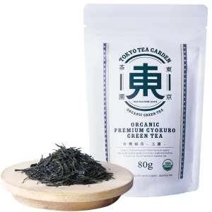 Organic Premium Gyokuro Green Tea 80g made in Kyoto